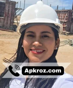 تعمل مهندسة إنشاءات في شركة مقاولات كبرى