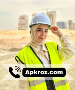 تعمل مهندسة معمارية في مكتب تصميم كبير